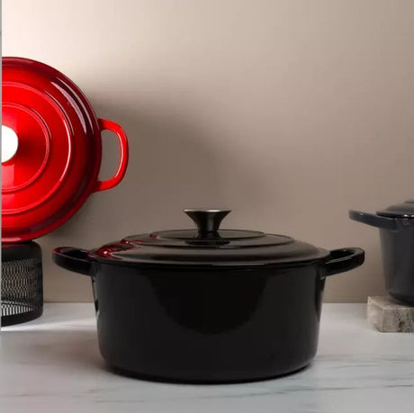 Sabor Basic Gjutjärnsgryta 4 L Svart