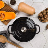 Sabor Basic Gjutjärnsgryta 4 L Svart