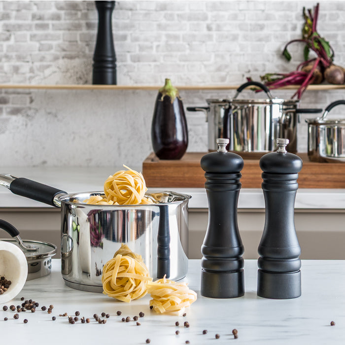 Anders Petter Classic salt& pepparkvarn 18 cm svart