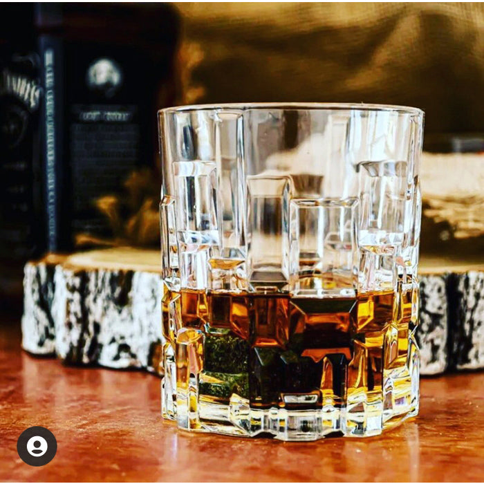 Stiernholm Etna whiskeykaraffel med 6 glas 81 cl klar
