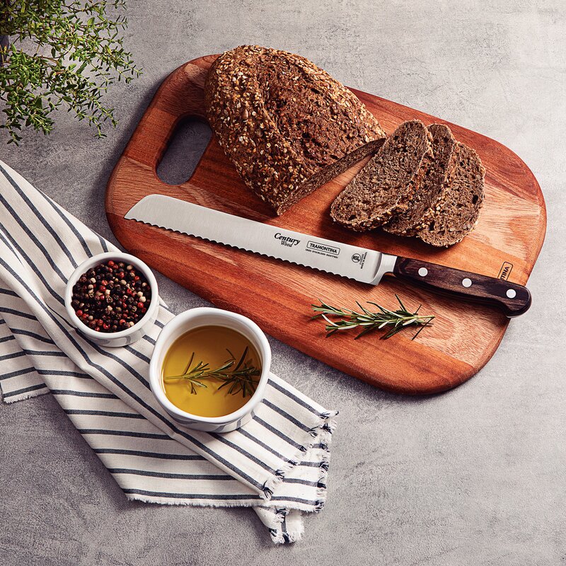 Tramontina Polywood knivset 3 delar brun