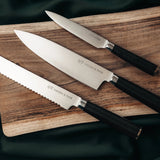 Vargen & thor Vargavinter knivset 3 delar svart