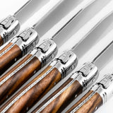 Laguiole Style de Vie Grillknivar 6-pack Dark Wood