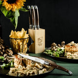 Laguiole Style de Vie Grillknivar 6-pack Dark Wood