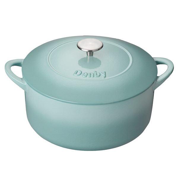 Denby Pavilion gjutjärnsgryta 24 cm blå
