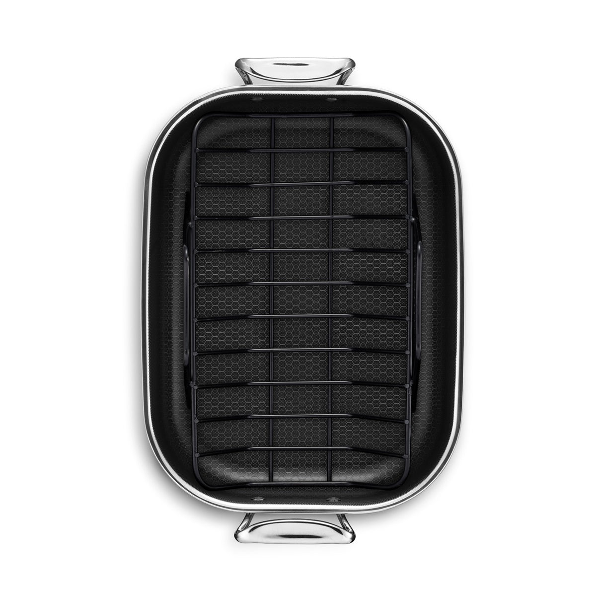 Hexclad Ugnsform hyrbrid med stativ 35x25 cm