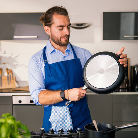 Gastrolux Evo stekpanna 28 cm avtagbart handtag
