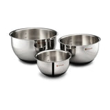 Hexclad Blandningsskålar 3-pack med lock stål
