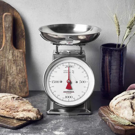 Gastroback Classic våg 2 kg Silver