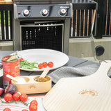 Modern House Pizza Angels pizzatallrik 33 cm vit