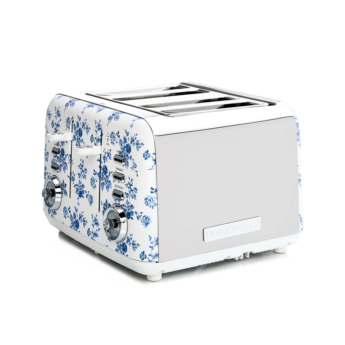 Laura Ashley Brödrost 4-skivor China Rose blå/vit