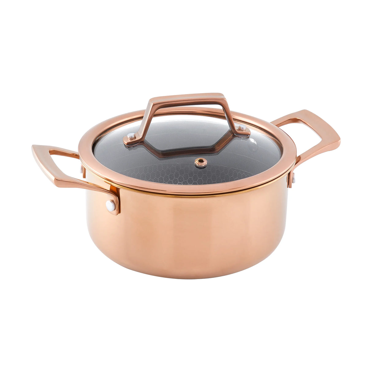 Hâws Santo gryta med lock hybrid 2,2 L Rose Gold