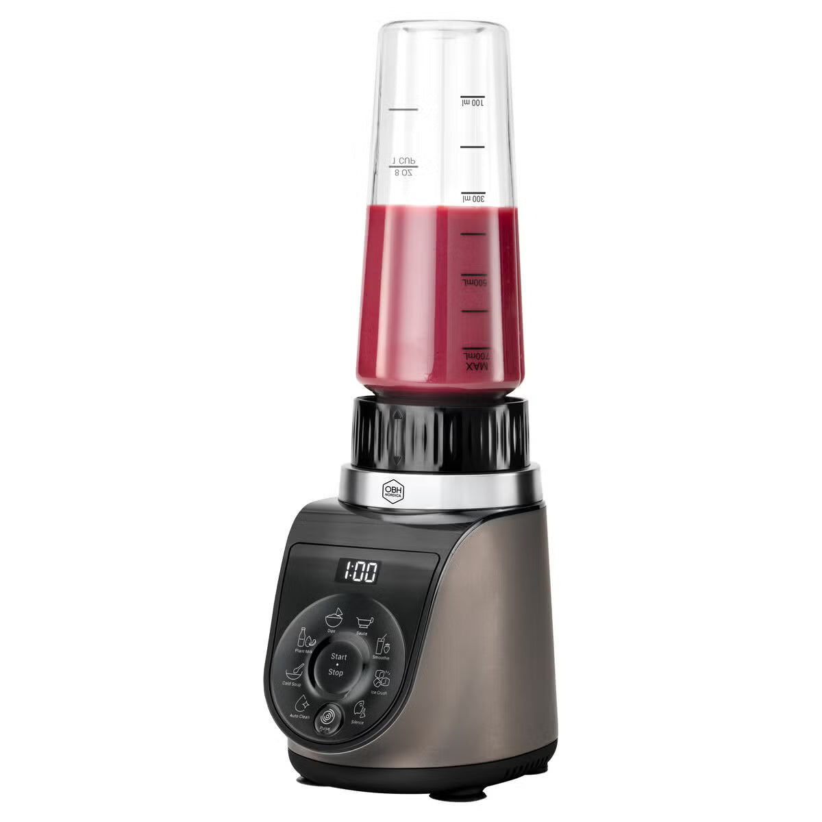 Obh Nordica Blend Up Blender 0,7 L to-go-flaska Brun