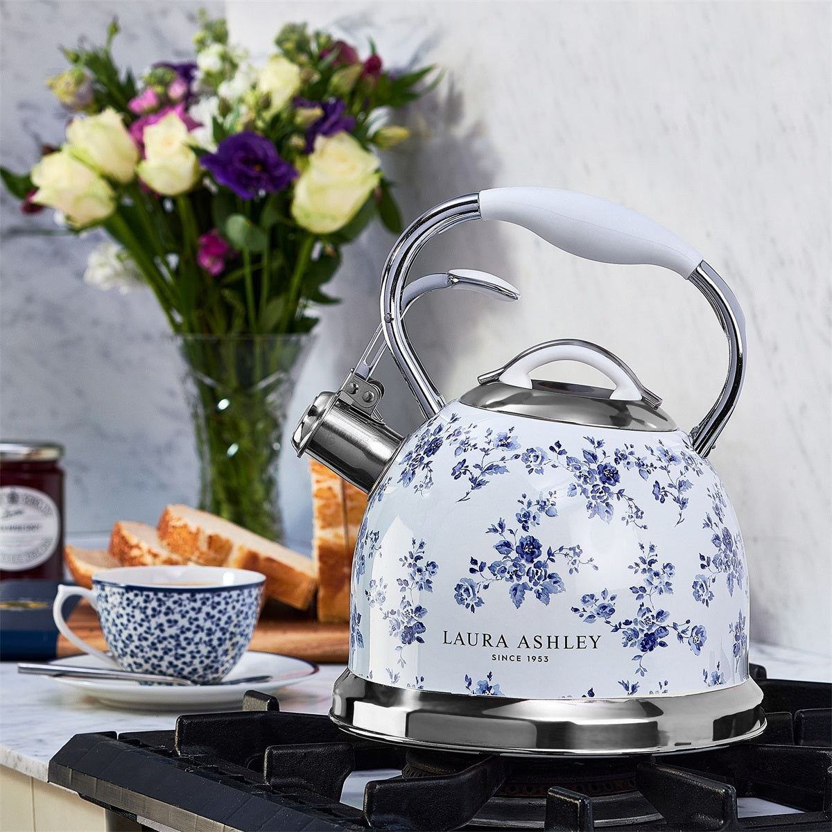 Laura Ashley Vattenkittel 3 L China Rose blå/vit