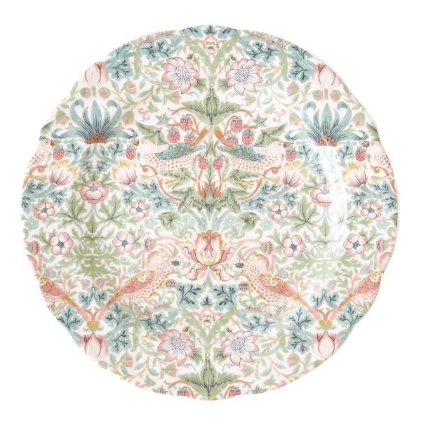 Spode Morris & Co serveringsfat 30 cm Strawberry Thief multi