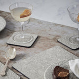 Spode Morris & Co Strawberry Thief Bordstablett 30x40 cm 4-pack pure vit