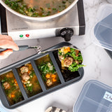 Souper Cubes soppslev Charcoal