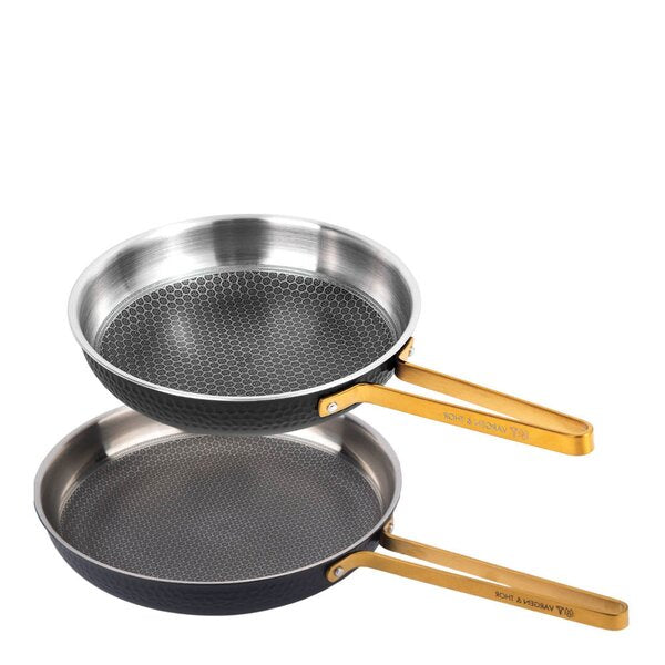 Vargen & Thor Arvet XB stekpanna 2 delar 28+22 cm svart
