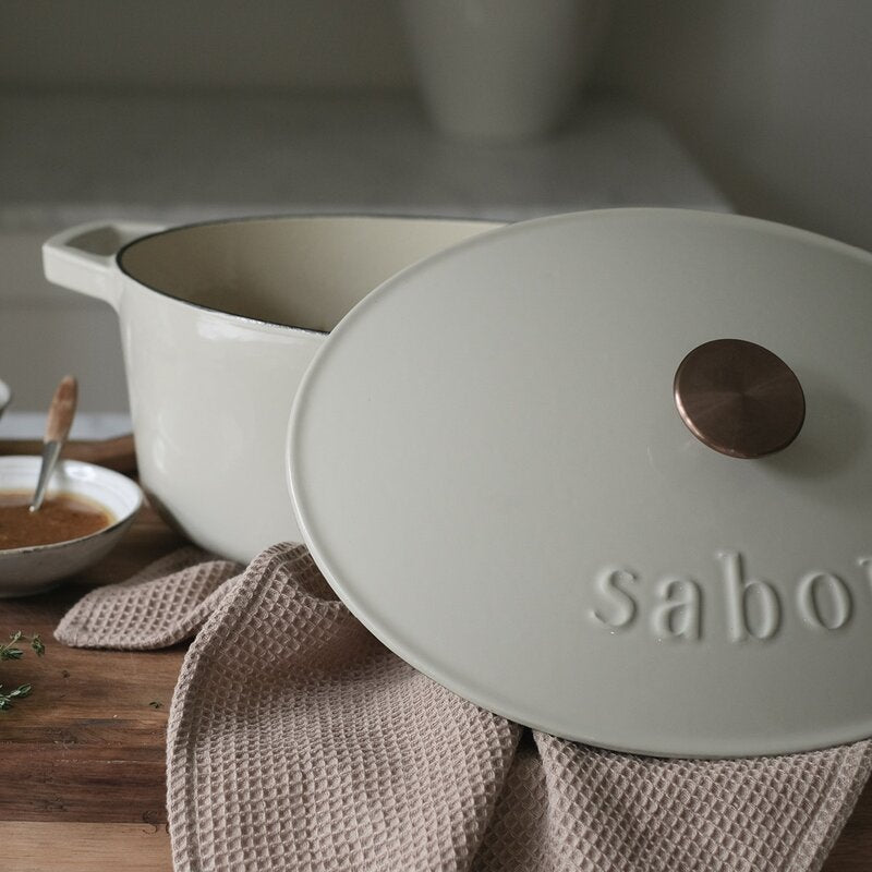 Sabor Gjutjärnsgryta 5,7 L varm grå