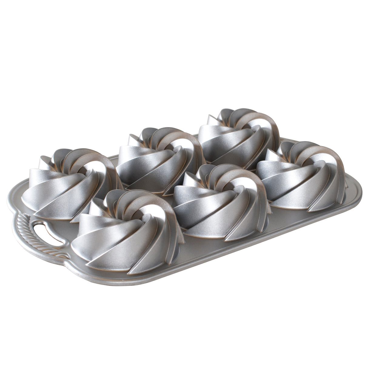 Nordic Ware Heritage bundtlette bakform Silver