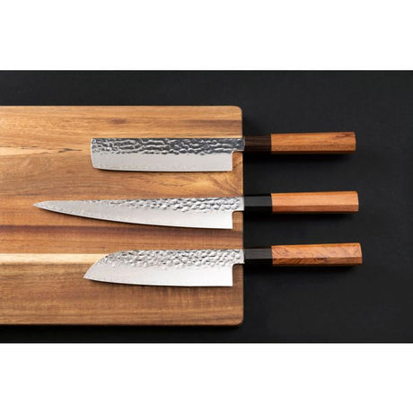 Maku Damascus santoku kniv 33 cm
