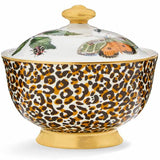 Spode Creatures of Curiosity Sockerskål med lock 20 cl Leopard