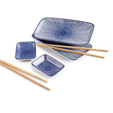 Ibli Sushiset för 2 personer Porslin/Bambu