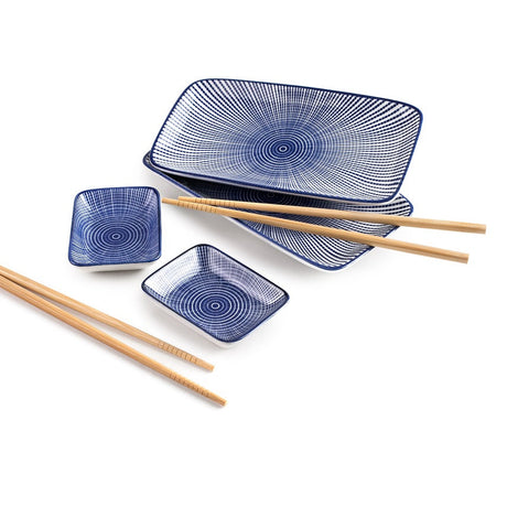 Ibli Sushiset för 2 personer Porslin/Bambu