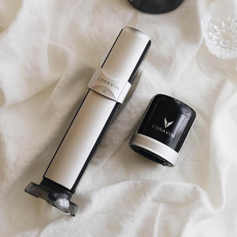 Coravin Förslutare till Champagneflaska 2-pack Svart