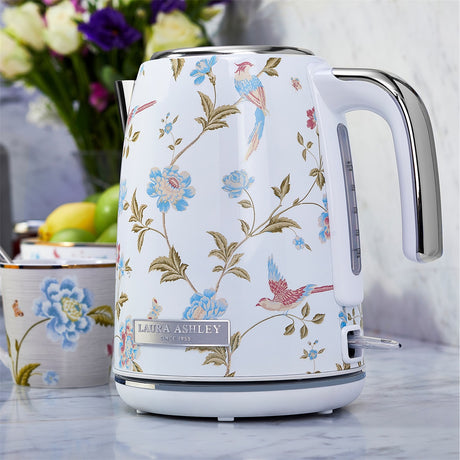 Laura Ashley Jug vattenkokare elektrisk 1,7 L Elveden White
