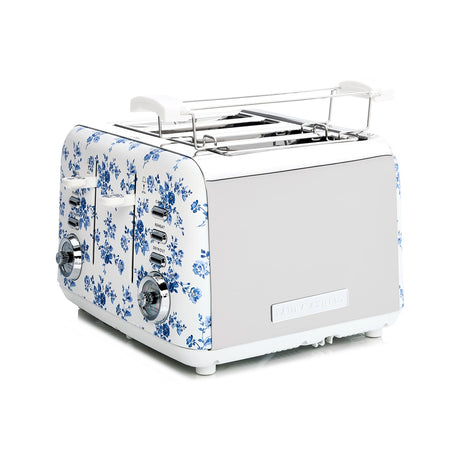 Laura Ashley Brödrost 4-skivor China Rose blå/vit