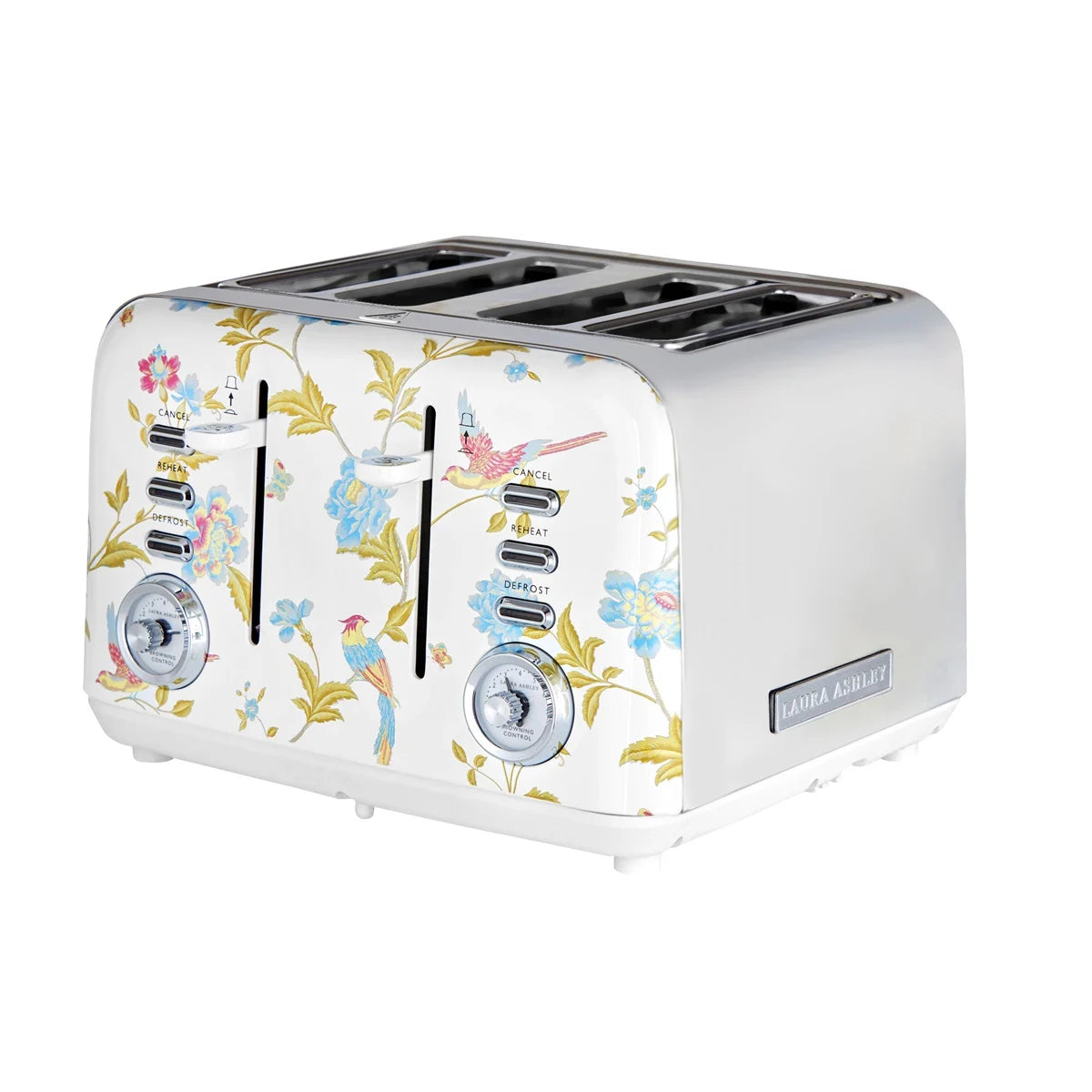 Laura Ashley Elveden Brödrost 4-skivor Vit