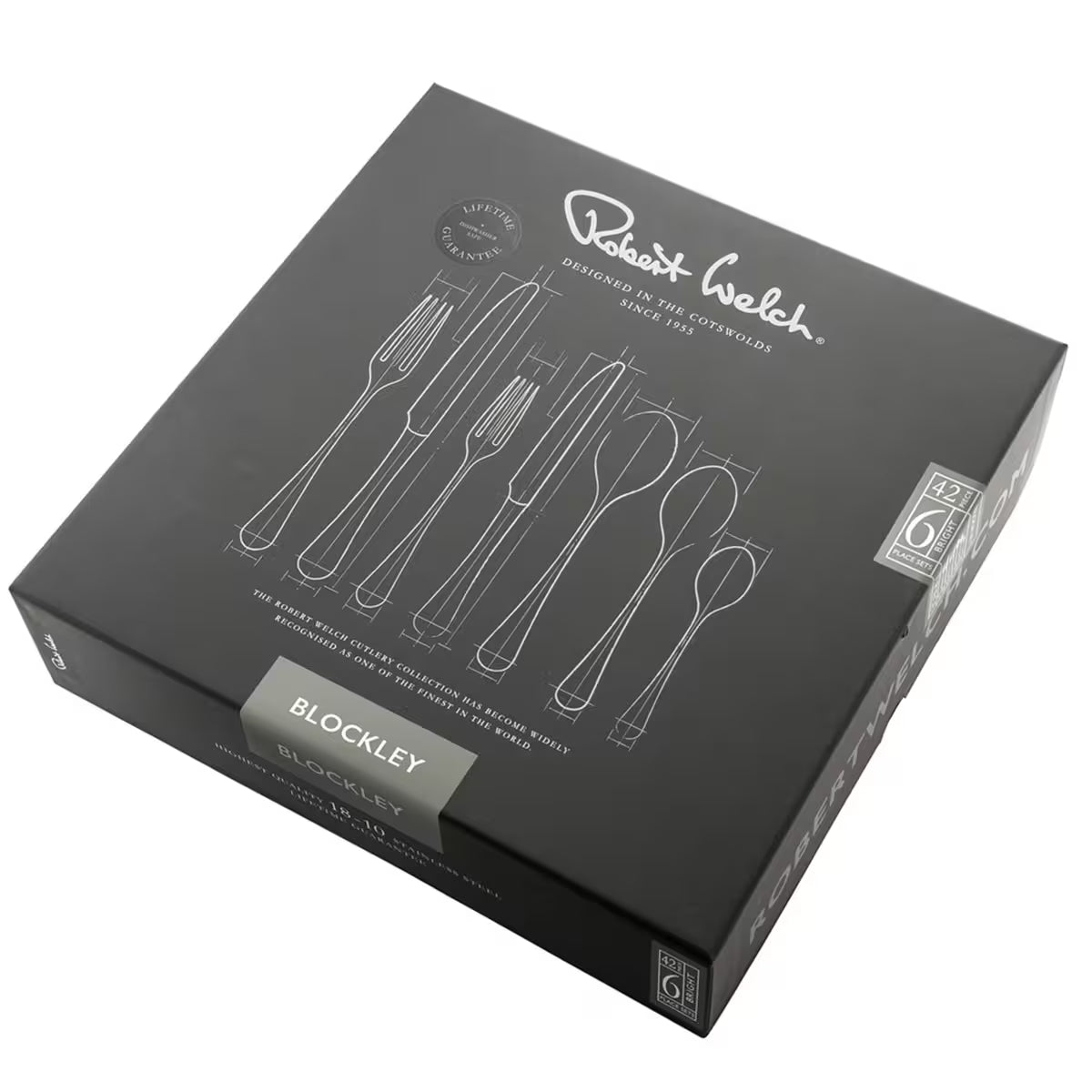 Robert welch Blockley bestickset 42 delar
