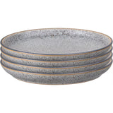 Denby Studio Grey Tallrik 21 cm 4-Pack stengods