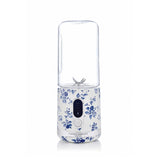 Laura Ashley Bärbar smoothieblender 45 cl China Rose blå/vit