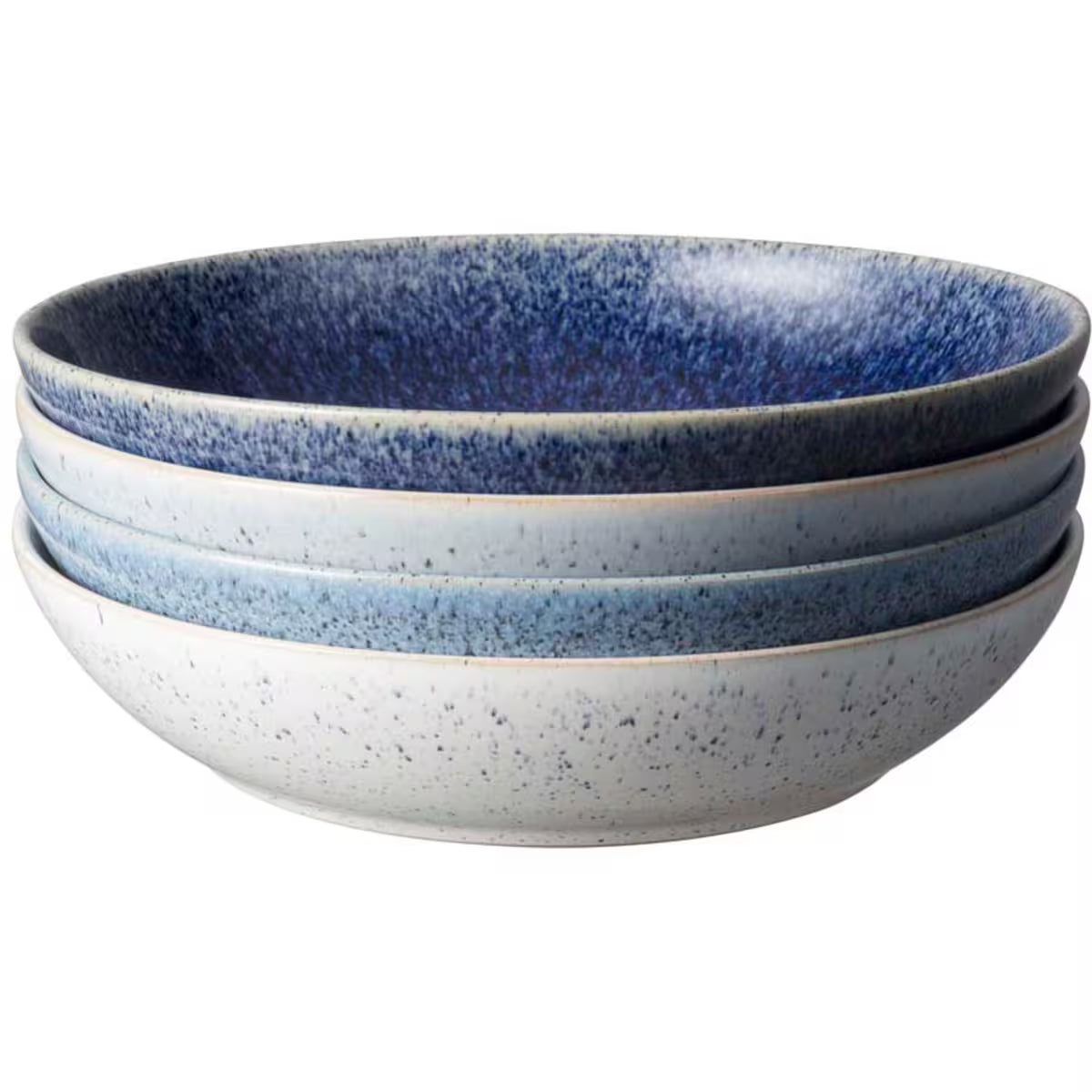 Denby Studio Blue Pastaskål 22 cm 4-Pack Stengods