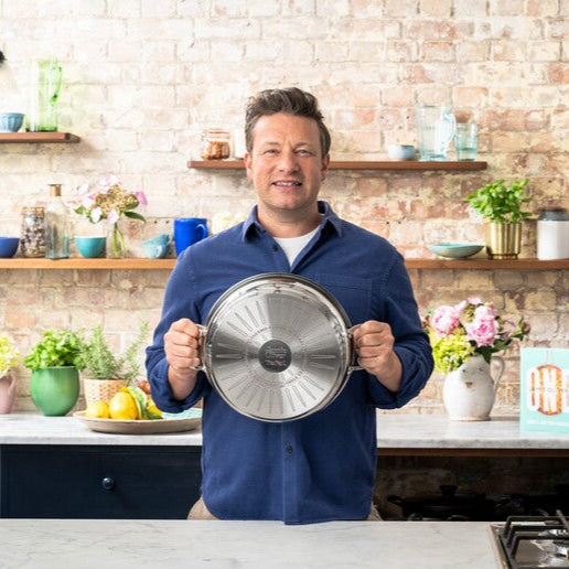 Jamie Oliver Cook's Classic Sautepanna 30 cm med lock