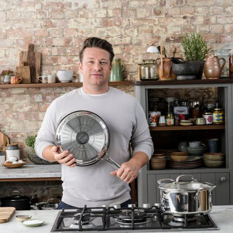 Jamie Oliver Cook's Classics stekpanna set 24+28 cm