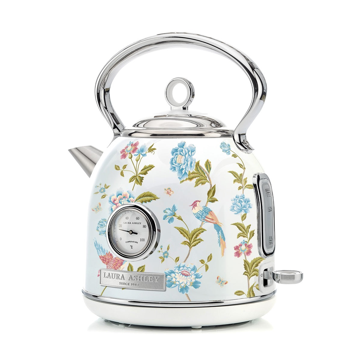 Laura Ashley Dome vattenkokare elektrisk 1,7 L Elveden White
