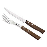 Tramontina Biffbestick 12 delar mörkt trä