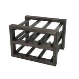 Swedish Wine Rack Furu Vinställ 6 flaskor svart
