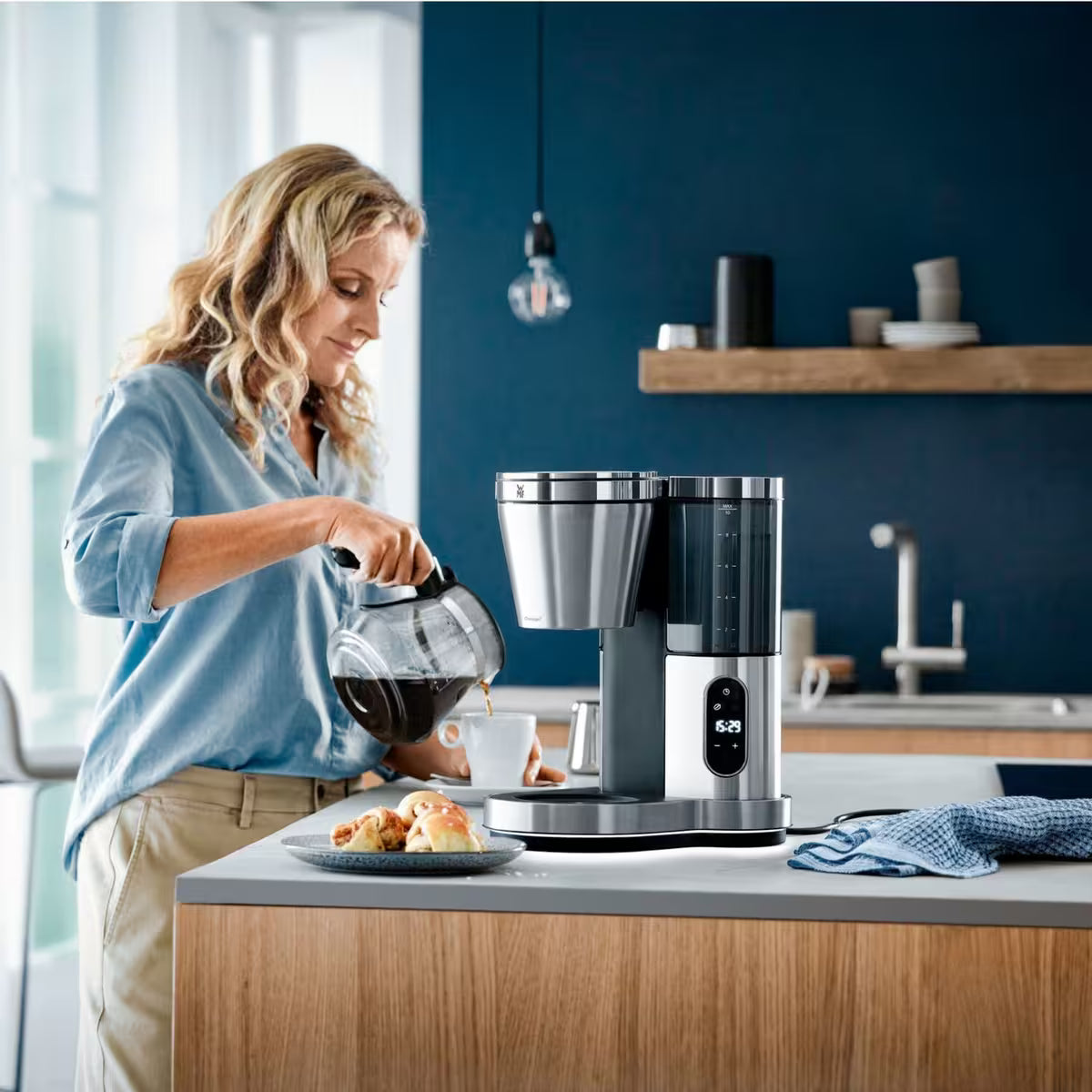 Wmf Lumero kaffemaskin med glaskanna