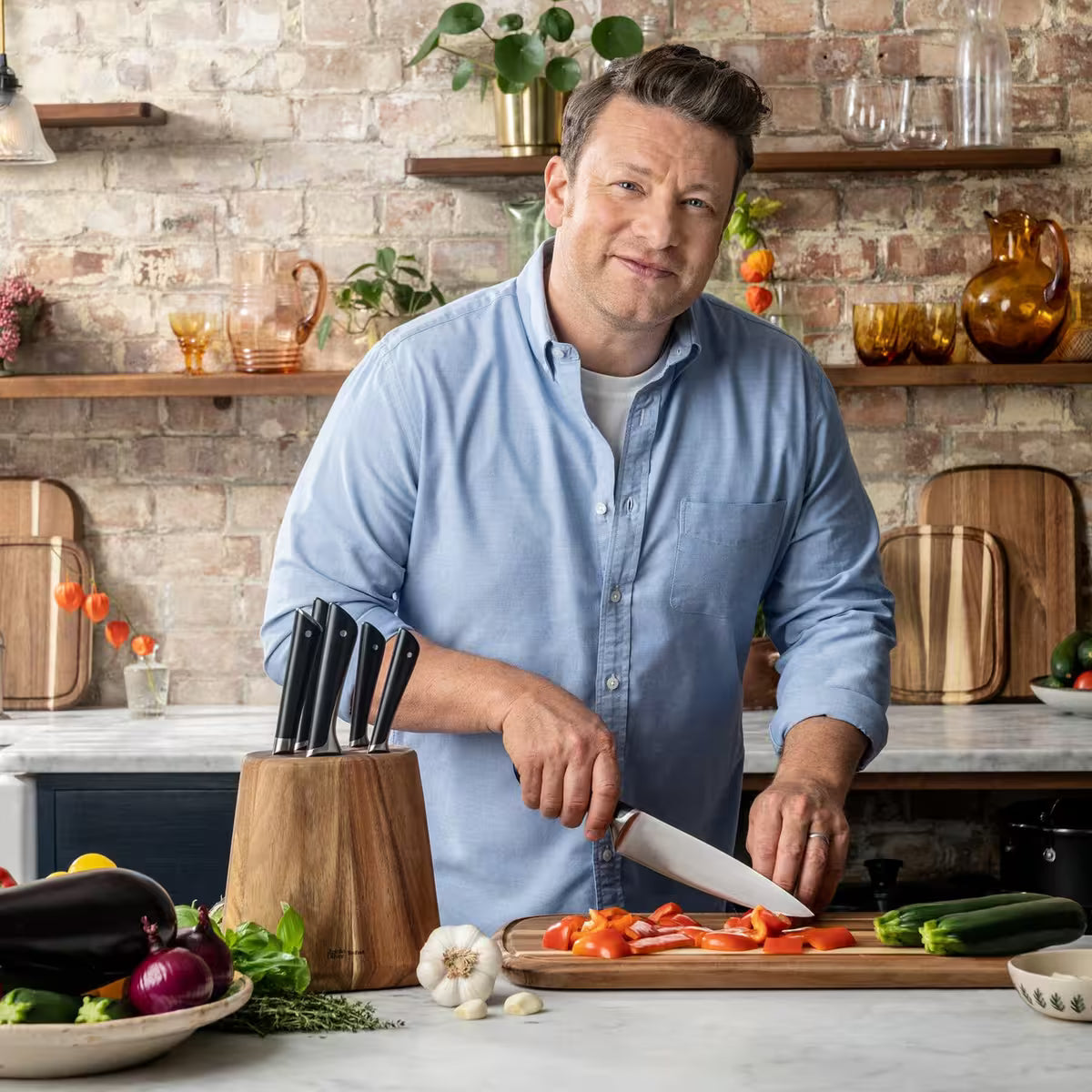 Jamie Oliver Skärbräda Stor 49x28 cm