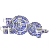Spode Blue Italian servis 12 delar, blå/vit