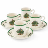 Spode Christmas Tree espressokopp 4-pack