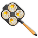 Carl victor Egg gjutjärnspanna Bokhandtag