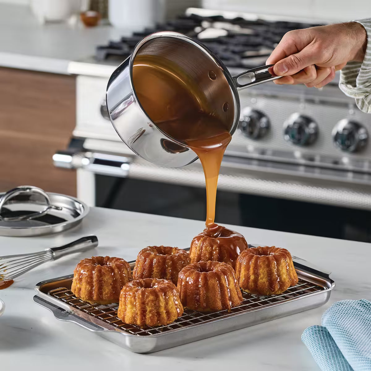 Hestan ProBond Luxe kastrull med lock 16 cm