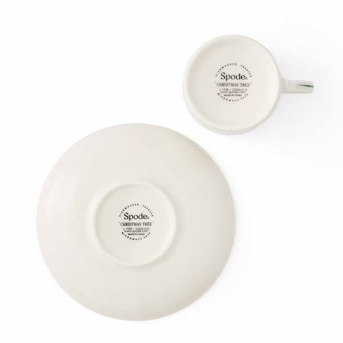 Spode Christmas Tree espressokopp 4-pack