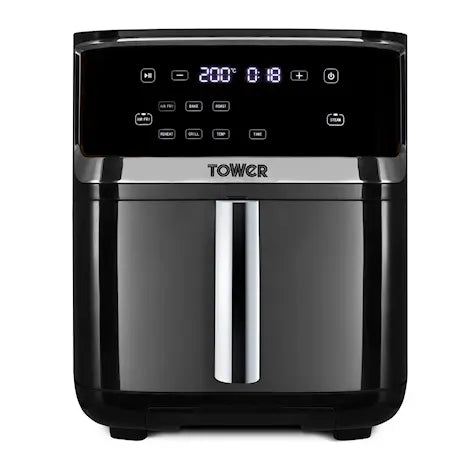 Tower Airfryer med Ångfunktion, 7 L Svart