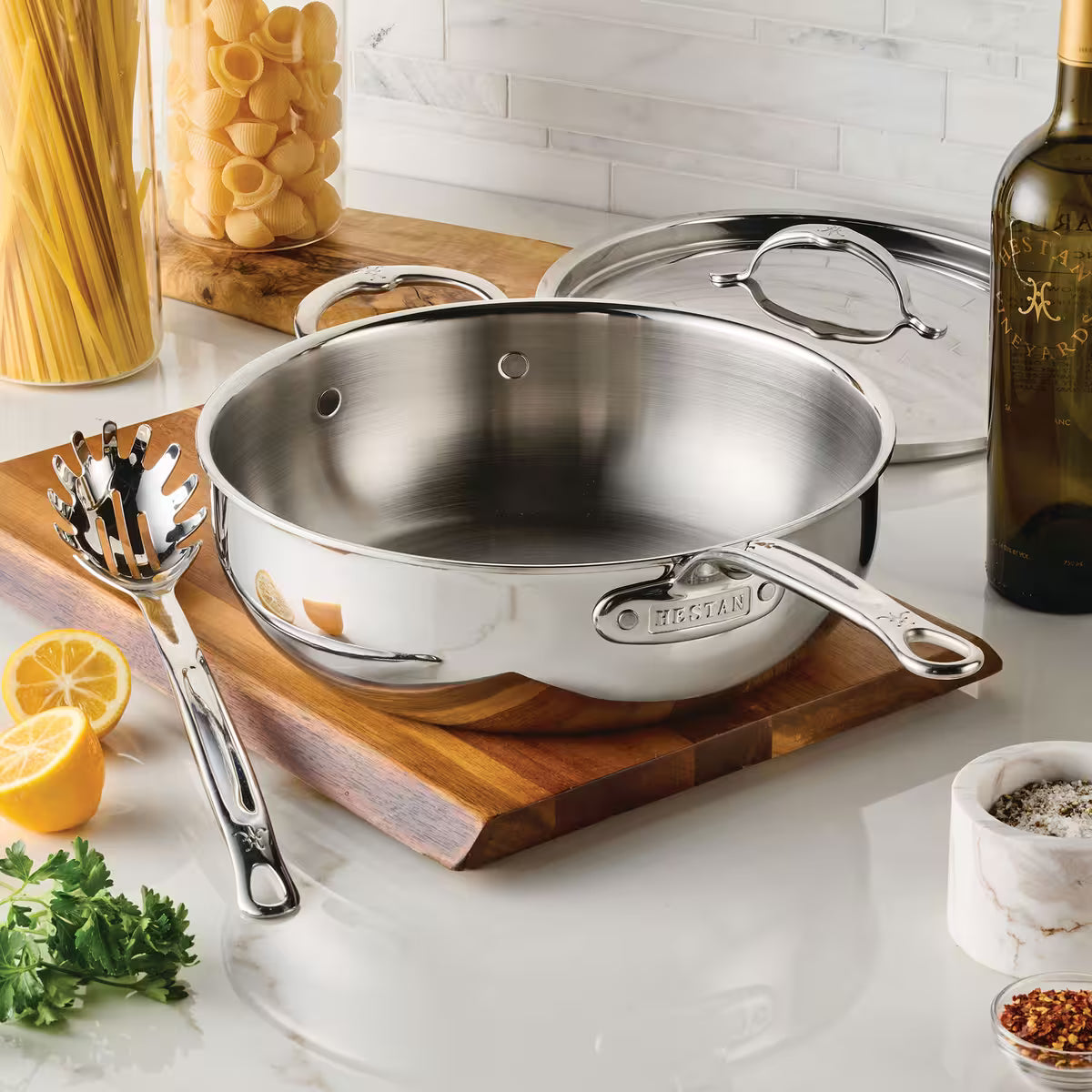 Hestan ProBond Luxe stekpanna med lock 28 cm